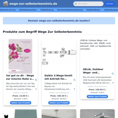 Screenshot wege-zur-selbsterkenntnis.de