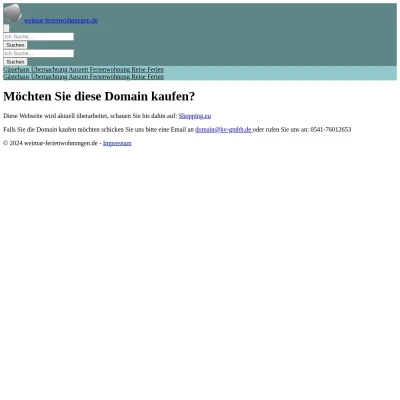 Screenshot weimar-ferienwohnungen.de