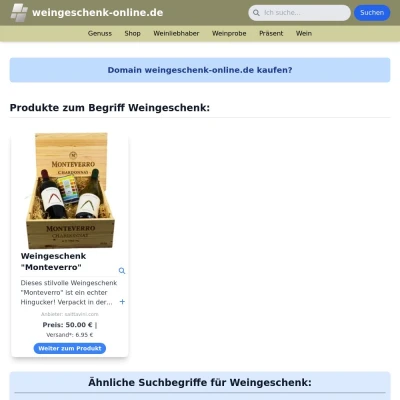 Screenshot weingeschenk-online.de