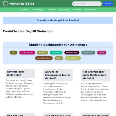 Screenshot weinshop-24.de