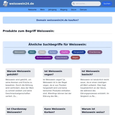 Screenshot weisswein24.de