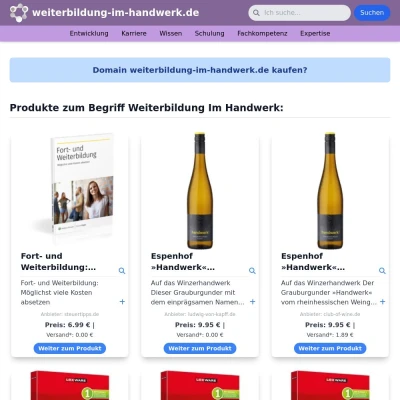 Screenshot weiterbildung-im-handwerk.de