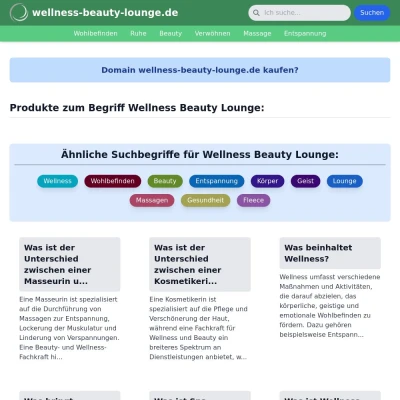 Screenshot wellness-beauty-lounge.de