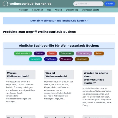 Screenshot wellnessurlaub-buchen.de