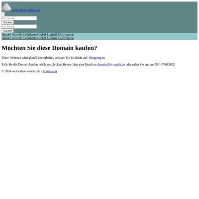 Screenshot weltweiter-vertrieb.de