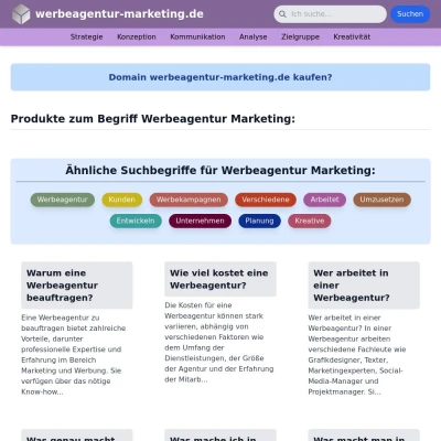 Screenshot werbeagentur-marketing.de