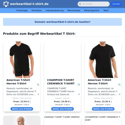 Screenshot werbeartikel-t-shirt.de