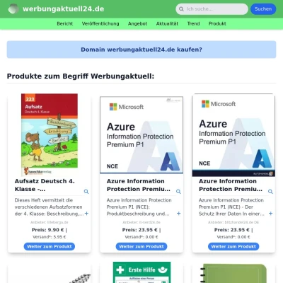 Screenshot werbungaktuell24.de