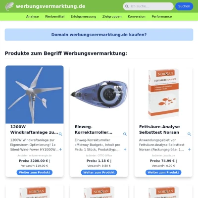 Screenshot werbungsvermarktung.de