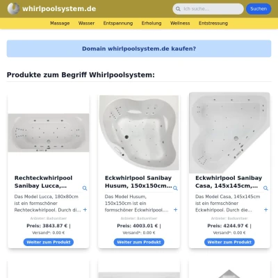 Screenshot whirlpoolsystem.de