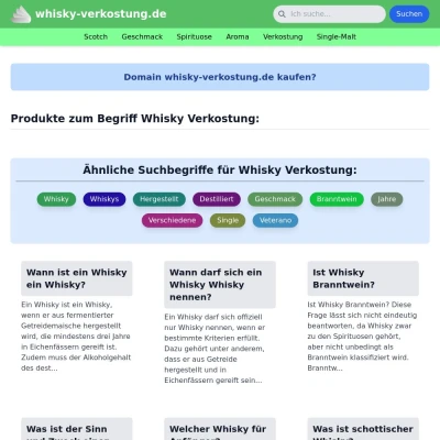 Screenshot whisky-verkostung.de