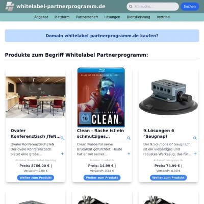 Screenshot whitelabel-partnerprogramm.de