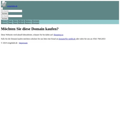 Screenshot wiegehabt.de