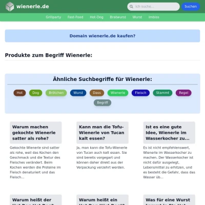 Screenshot wienerle.de