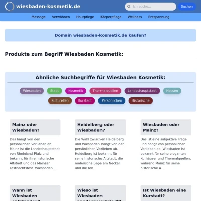 Screenshot wiesbaden-kosmetik.de