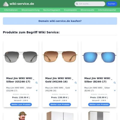 Screenshot wiki-service.de