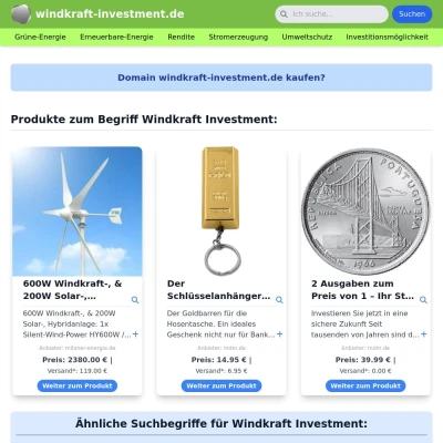 Screenshot windkraft-investment.de