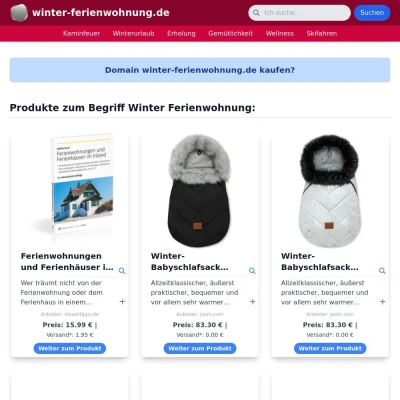 Screenshot winter-ferienwohnung.de