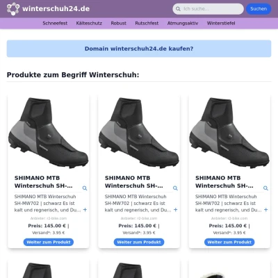 Screenshot winterschuh24.de