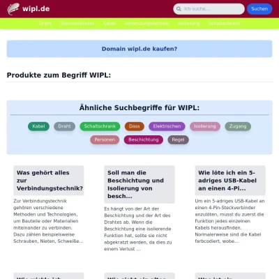 Screenshot wipl.de