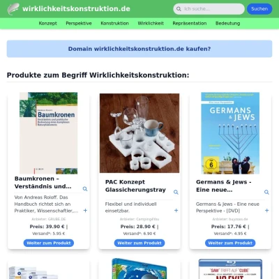 Screenshot wirklichkeitskonstruktion.de