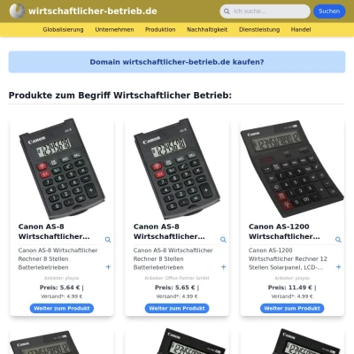Screenshot wirtschaftlicher-betrieb.de