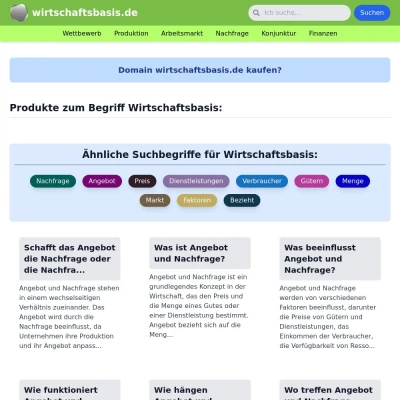 Screenshot wirtschaftsbasis.de