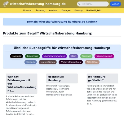 Screenshot wirtschaftsberatung-hamburg.de