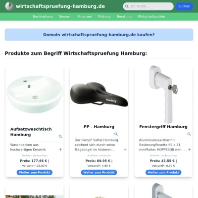 Screenshot wirtschaftspruefung-hamburg.de