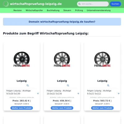 Screenshot wirtschaftspruefung-leipzig.de