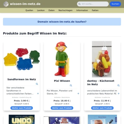 Screenshot wissen-im-netz.de