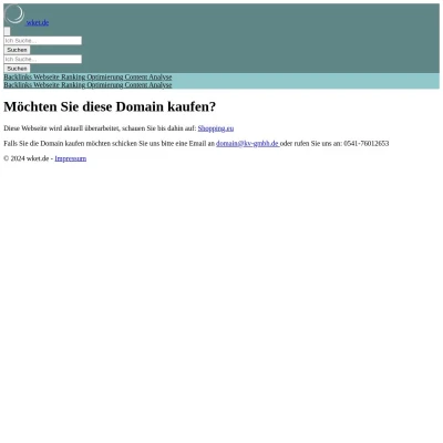 Screenshot wket.de