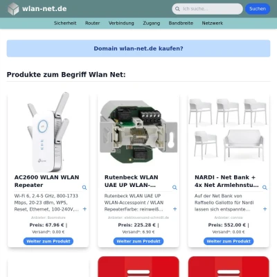 Screenshot wlan-net.de