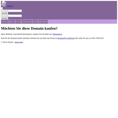 Screenshot wleb.de