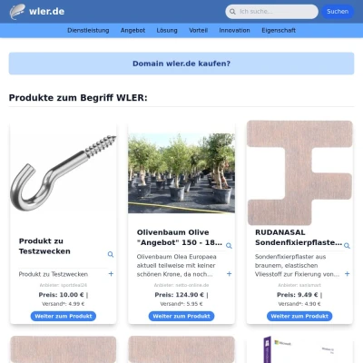 Screenshot wler.de