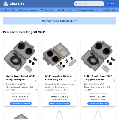Screenshot wlp24.de
