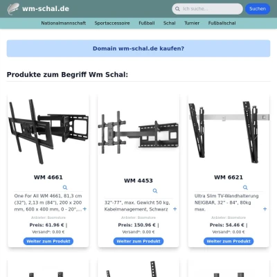 Screenshot wm-schal.de