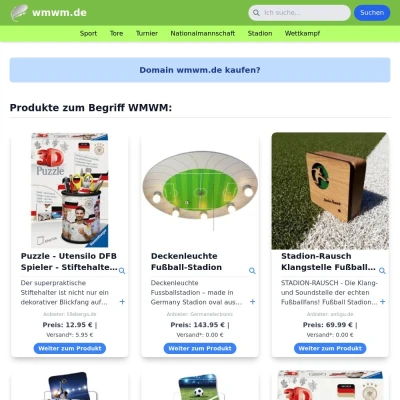 Screenshot wmwm.de
