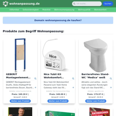 Screenshot wohnanpassung.de