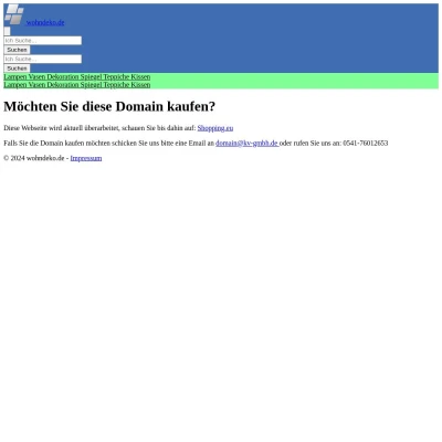 Screenshot wohndeko.de