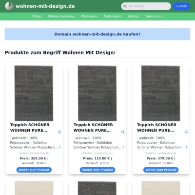 Screenshot wohnen-mit-design.de
