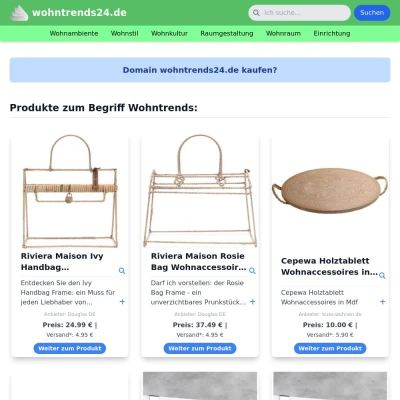 Screenshot wohntrends24.de
