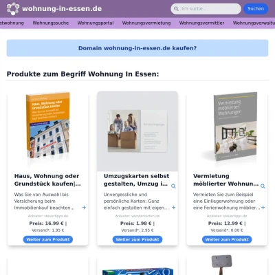 Screenshot wohnung-in-essen.de
