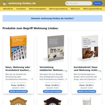 Screenshot wohnung-lindau.de