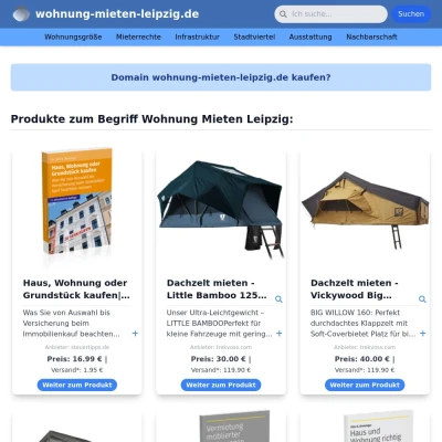 Screenshot wohnung-mieten-leipzig.de