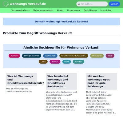 Screenshot wohnungs-verkauf.de