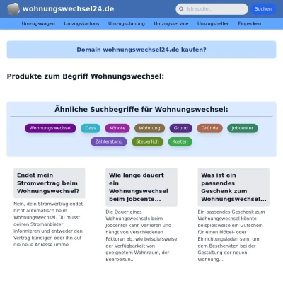 Screenshot wohnungswechsel24.de