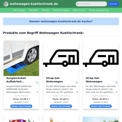 Screenshot wohnwagen-kuehlschrank.de