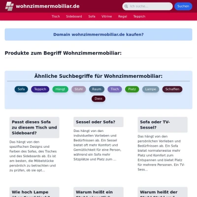 Screenshot wohnzimmermobiliar.de