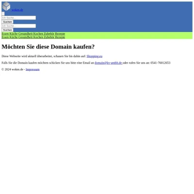 Screenshot wokm.de